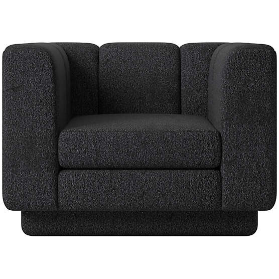 Yarrow Swivel Chair Bloce Noir