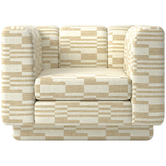 Yarrow Swivel Chair Piano Cloud