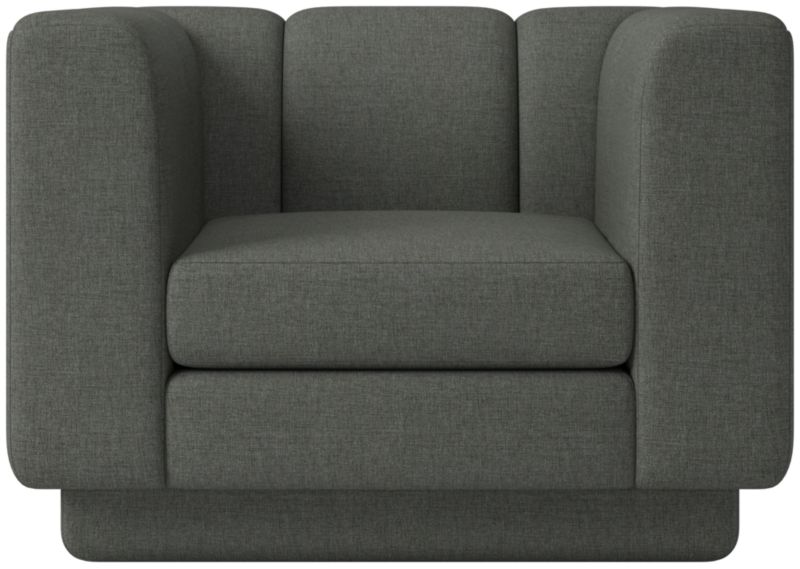 Yarrow Swivel Chair Taylor Charcoal - image 0 of 9