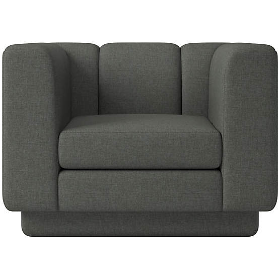Yarrow Swivel Chair Taylor Charcoal