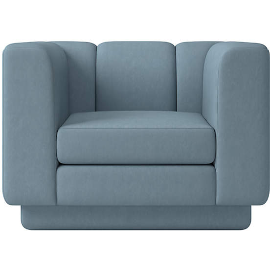 Yarrow Swivel Chair Lisbon Wedgewood