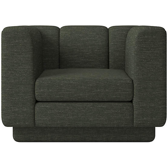 Yarrow Swivel Chair Curious Evergreen