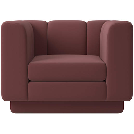 Yarrow Swivel Chair Lisbon Rose Brown