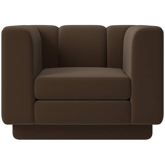 Yarrow Swivel Chair Como Brown