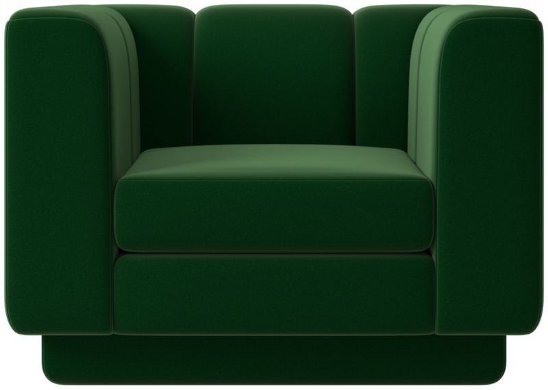 Yarrow Swivel Chair Como Emerald - image 0 of 9