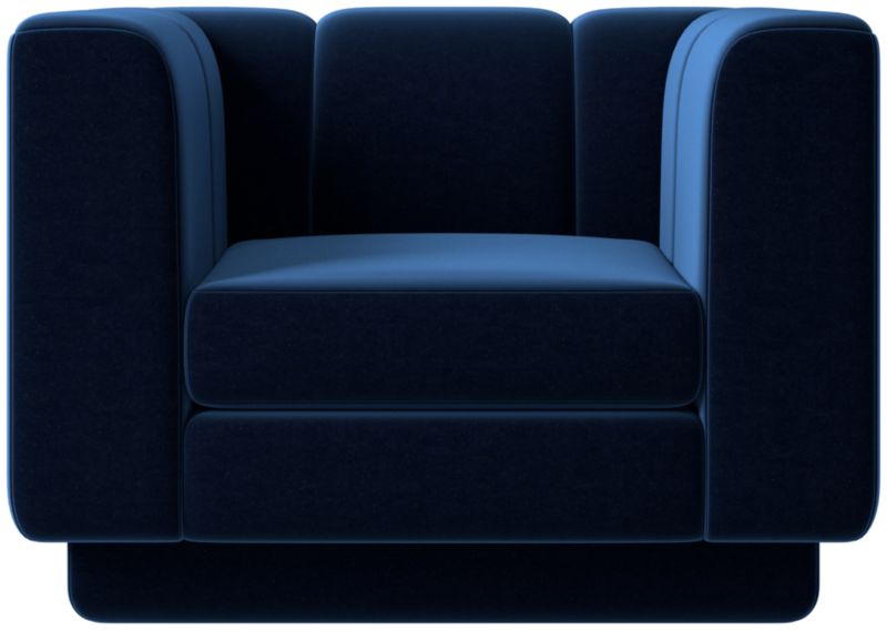 Yarrow Swivel Chair Como Indigo - image 0 of 9