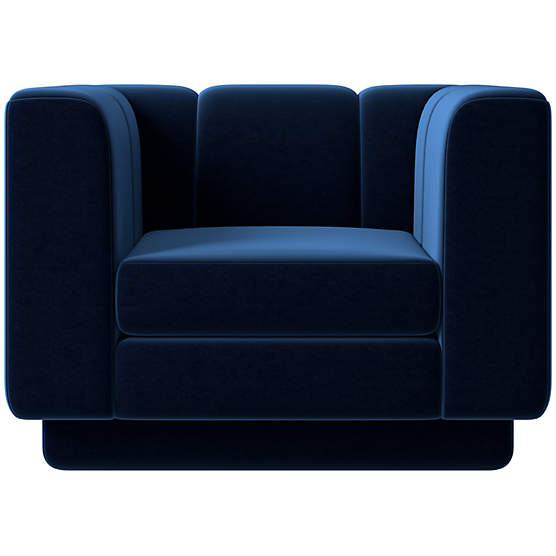 Yarrow Swivel Chair Como Indigo