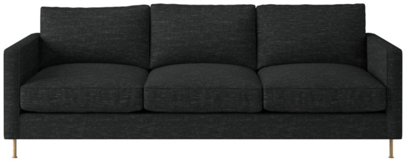 Viewing product image Brett 76" Jade Green Velvet Sofa - image 1 of 13