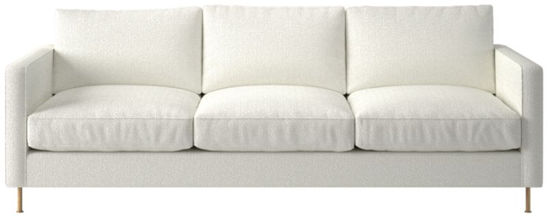Viewing product image Brett 76" Jade Green Velvet Sofa - image 1 of 13