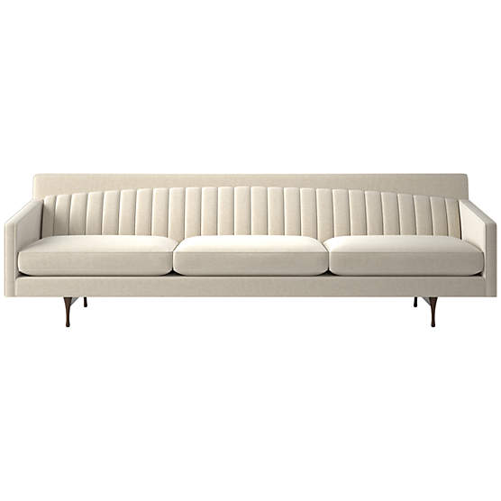 Symmetric Sofa 103" Nomad Snow