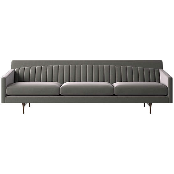 Symmetric Sofa 103" Luca Storm
