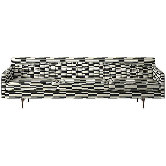 Symmetric Sofa 103" Piano Domino