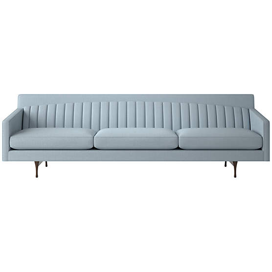 Symmetric Sofa 103" Nomad Chambray