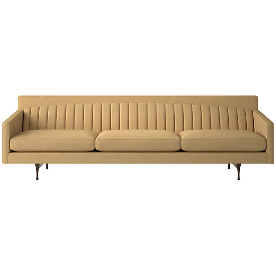 Symmetric Sofa 103" Nomad Caramel
