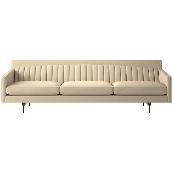 Symmetric Sofa 103" Curious Mink