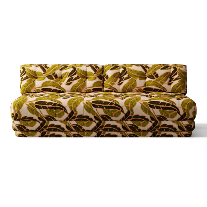 Belmond Tufted  Armless Sofa - image 0 of 10