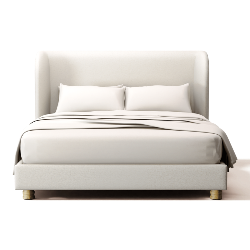 Jackson Queen Bed Camila Oyster - image 0 of 3
