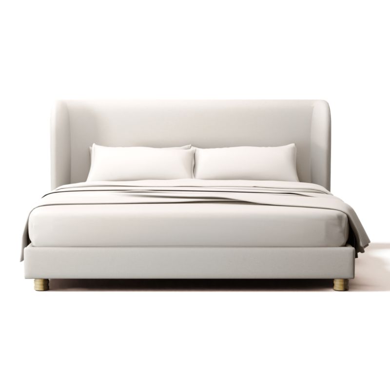 Viewing product image Jackson King Bed Nomad Snow - image 1 of 3