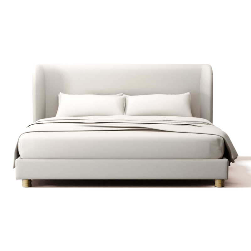 Jackson King Bed Nomad Snow - image 0 of 3