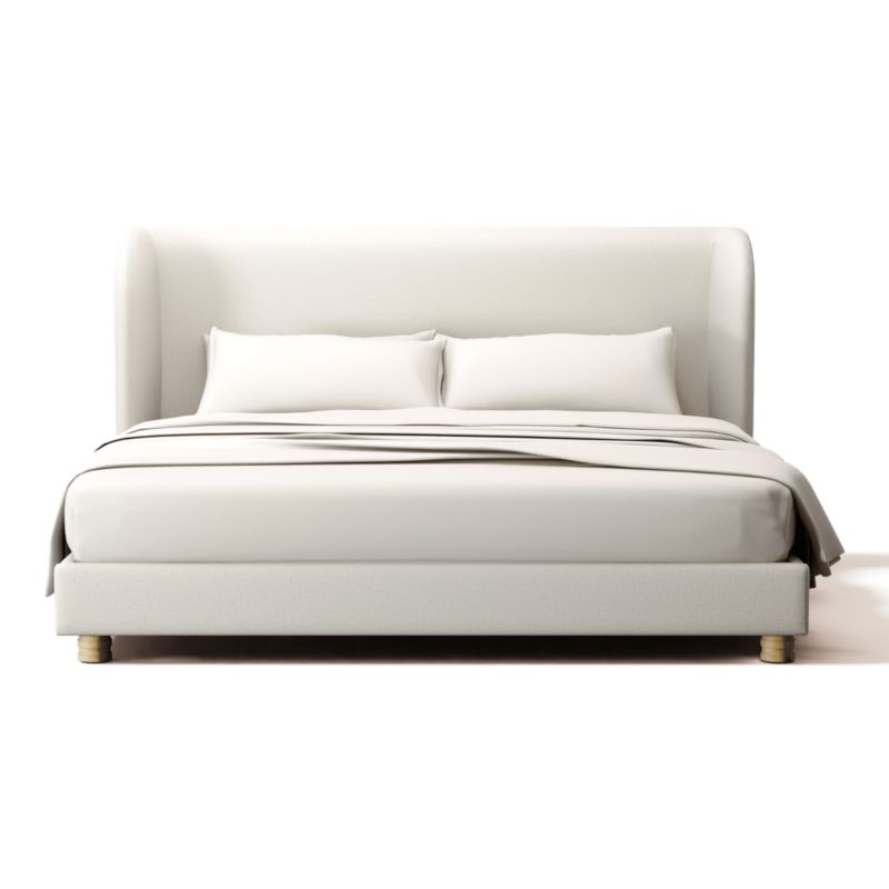 Viewing product image Jackson King Bed Camila Oyster - image 1 of 3