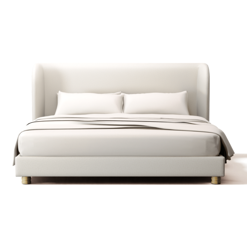 Jackson King Bed Camila Oyster - image 0 of 3