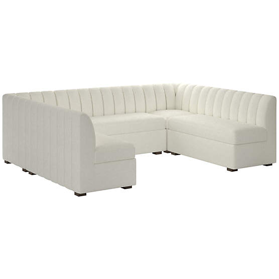 Duncan U-Shaped Dining Banquette Hartman Fondant