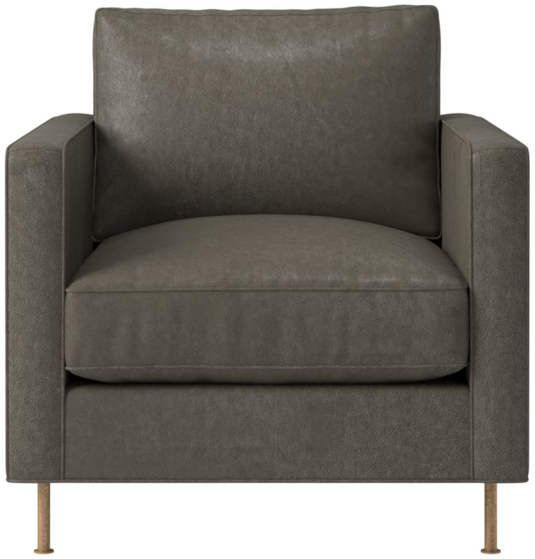 Viewing product image Brett Leather Chair - image 1 of 4