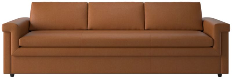Viewing product image Ceva 103" Leather Sofa - image 1 of 3