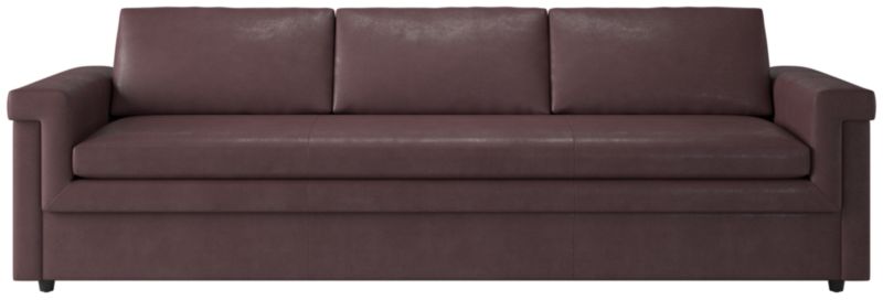Viewing product image Ceva 103" Leather Sofa - image 1 of 3