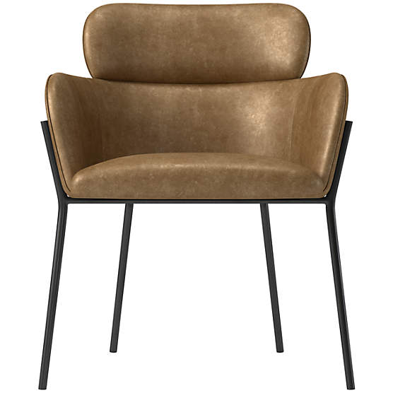 Azalea Leather Chair Bello Saddle