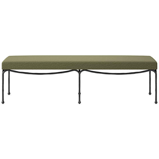 Journey 60" Bench Coverlet Hunter