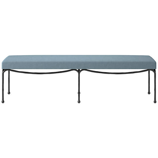 Journey 60" Bench Lisbon Wedgewood