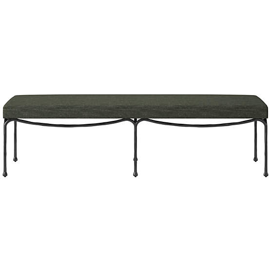 Journey 60" Bench Curious Evergreen