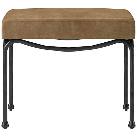 Journey Leather Stool Bello Saddle