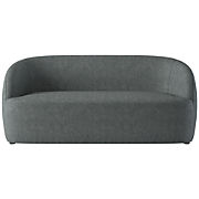 Gwyneth 68" Black Boucle Loveseat by goop