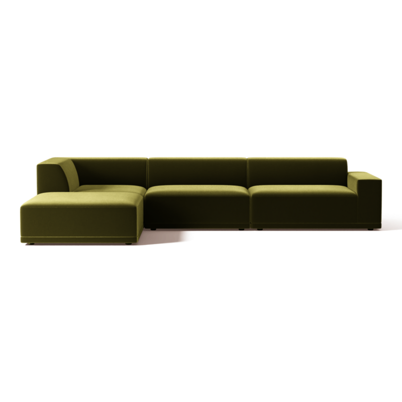Faible 4-Piece Deep Depth Sectional Sofa with Right-Arm - image 0 of 16