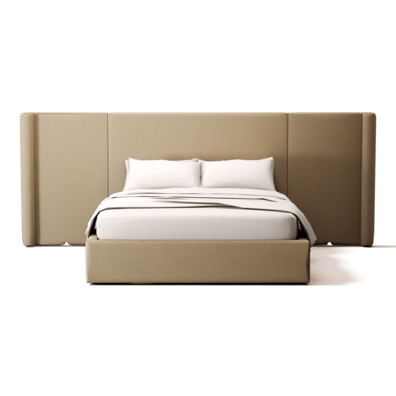 Viewing product image Abbott Queen Bed Nomad Cafe - image 1 of 3