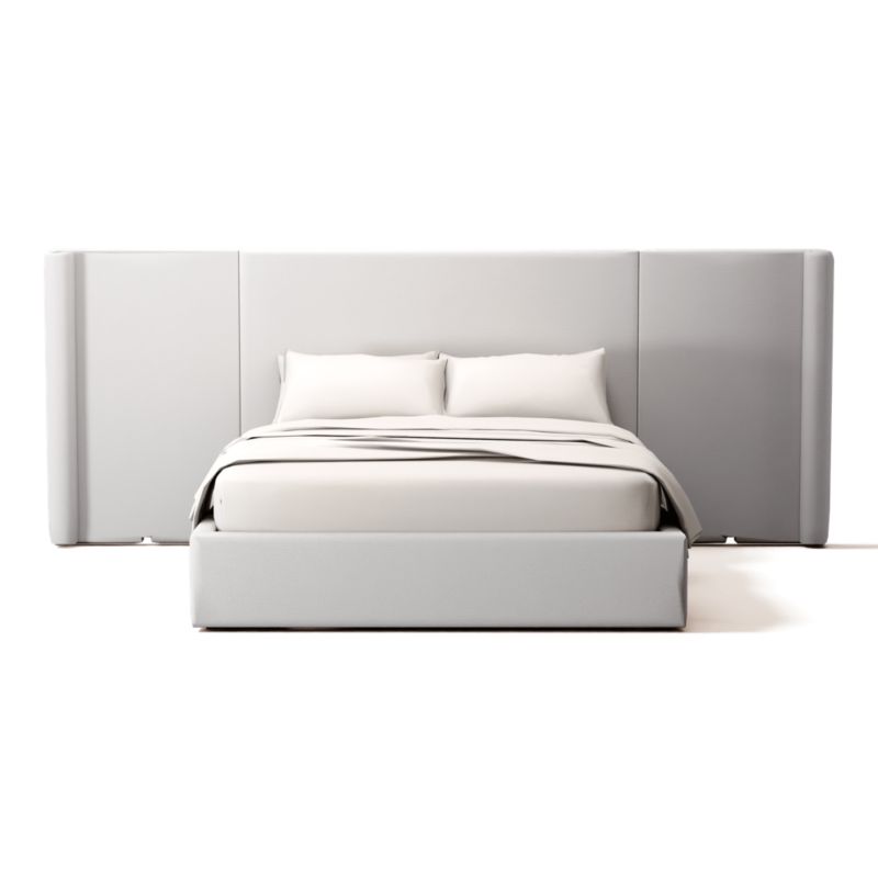 Viewing product image Abbott Queen Bed Curious Dove - image 1 of 3