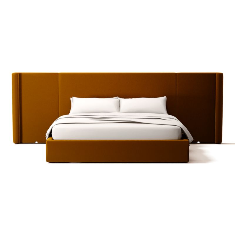Viewing product image Abbott King Bed Luca Turmeric - image 1 of 3
