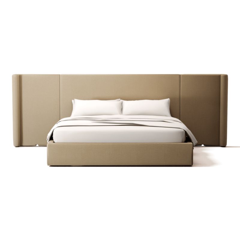Viewing product image Abbott King Bed Nomad Cafe - image 1 of 3