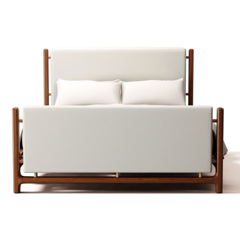 Tavola Queen Bed Camila Oyster - image 0 of 3