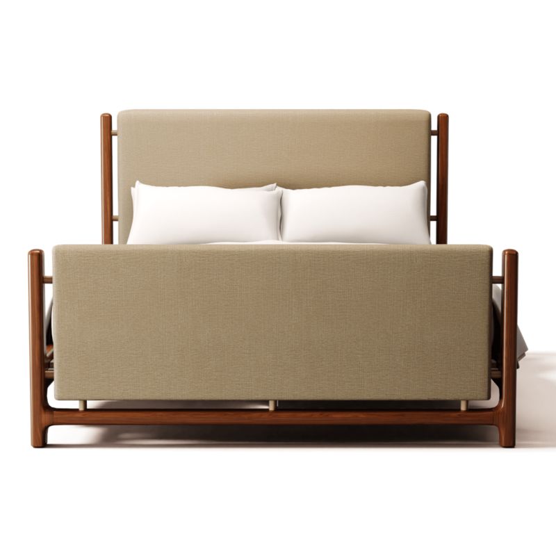 Viewing product image Tavola Queen Bed Nomad Cafe - image 1 of 3