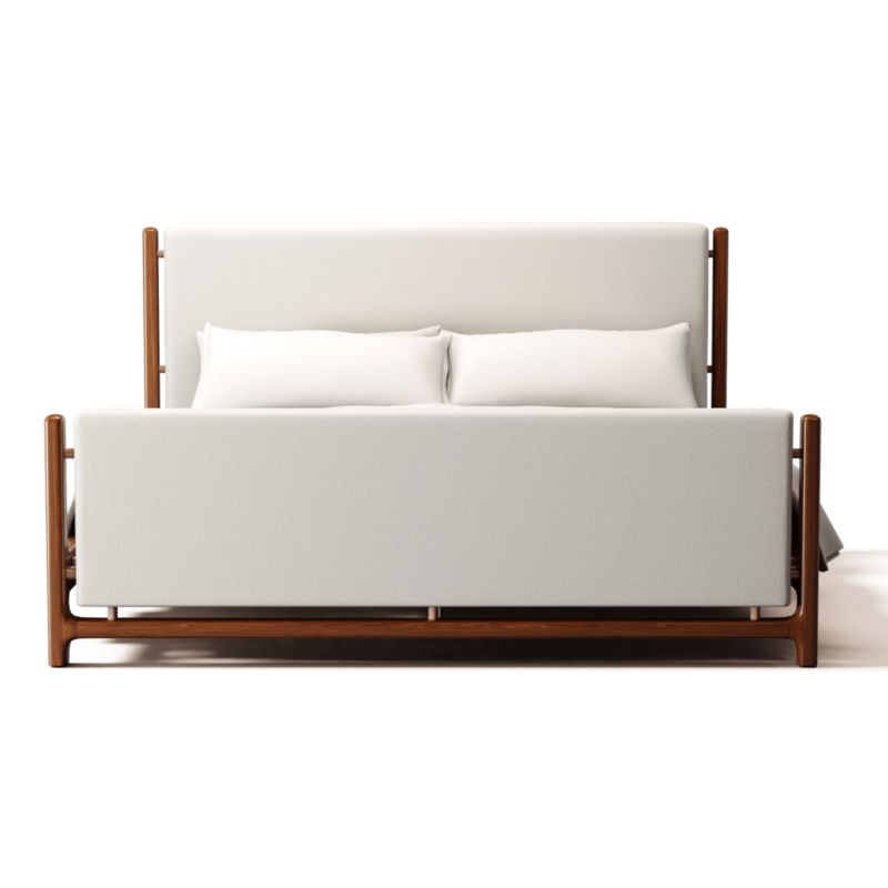Viewing product image Tavola King Bed Camila Oyster - image 1 of 3