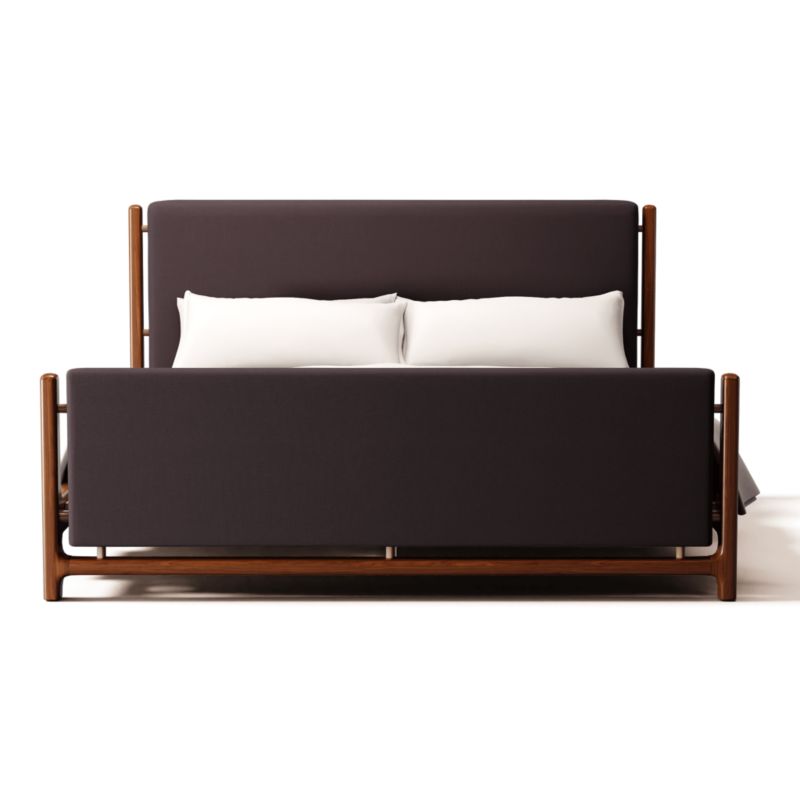 Viewing product image Tavola King Bed Kanvas Ebony - image 1 of 3