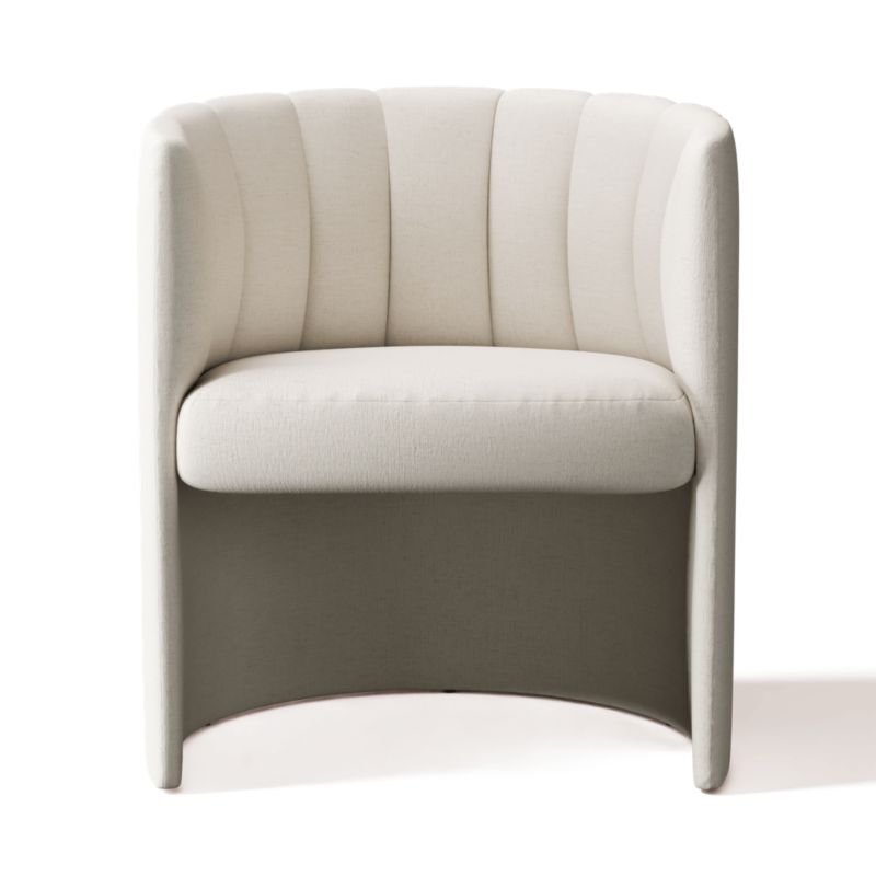 Viewing product image Clark Dining Chair Nomad Snow - image 1 of 3