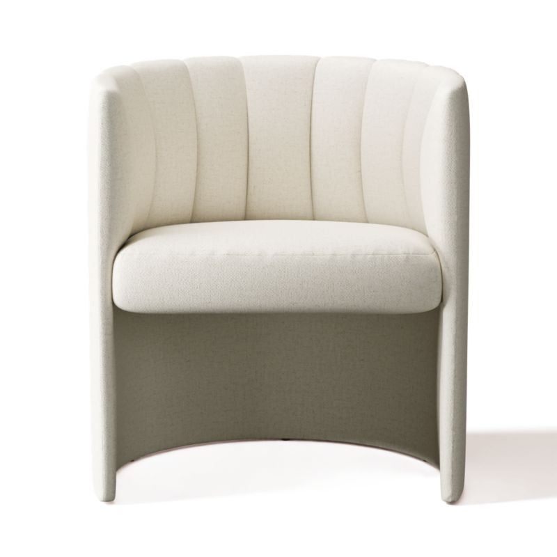Viewing product image Clark Dining Chair Camila Oyster - image 1 of 3
