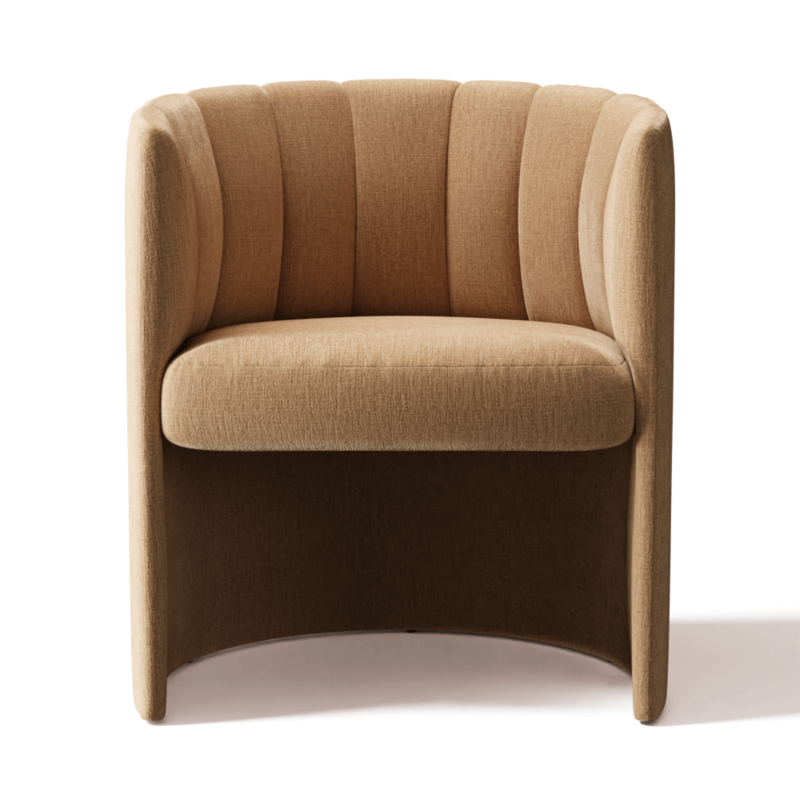 Clark Dining Chair Coverlet Wheat - image 0 of 3