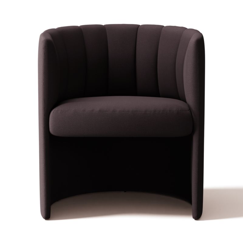 Viewing product image Clark Dining Chair Kanvas Ebony - image 1 of 3