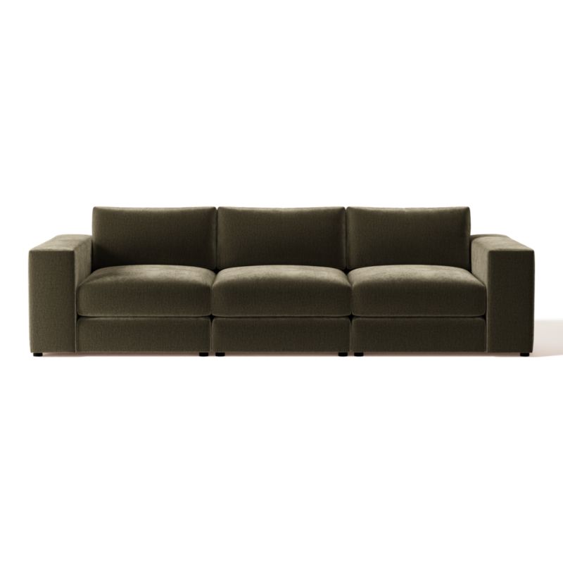 Berkeley 3-Piece Modular Sectional Sofa - CB2
