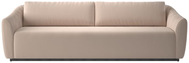 Viewing product image Emile 99" Ruched Sofa Nova Dawn - image 1 of 10